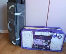 Travel cot and Mattress