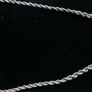 Vintage Sterling Silver Handmade Necklace, 925 Hallmarked Rope Chain 34,9g Image 4
