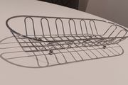 Chrome Serving Basket