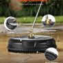 15 Pressure Washer Surface Cleaner, Plastic Pressure Washer Attachments with 4 Wheels, 4000 Max PSI, 1/4 Quick Connector, 2 Spray Nozzles, 2 Extended Wands for Driveway, Sidewalk, Patio, Deck Image 4