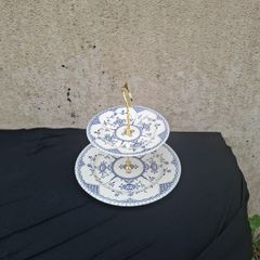 Blue cake stand postage possible