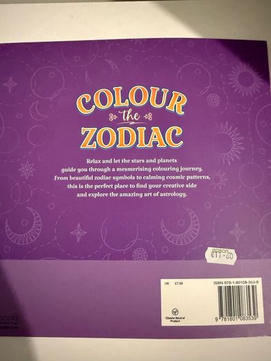New Zodiac colouring book