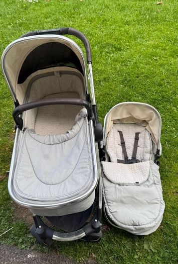 Mothercare Journey Travel System  Light Grey Excellent Condition