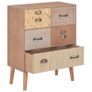 Sideboard with 5 Drawers Brown 60x30x78 cm MDF Image 5