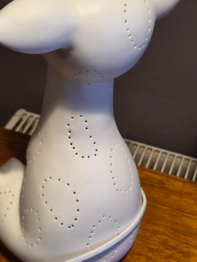 belleek pottery night light