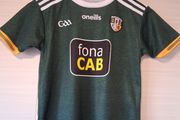 Antrim Jersey.  Official Oneills Antrim GAA Away Jersey.  Youth Boys Girls Age 9 To 10 Years. Collect In Dublin Or Receive Via Post.