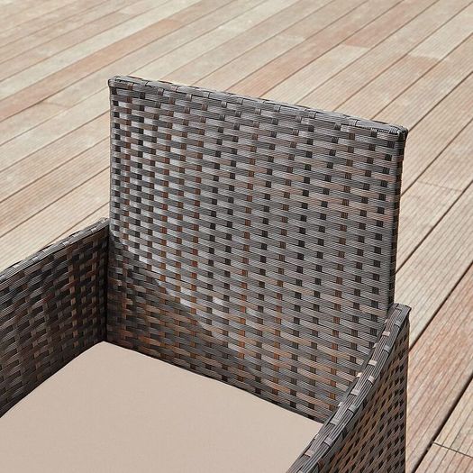 Garden Furniture Set, PE Polyrattan, Lounge Set, 4 pieces Patio Furniture, Outdoor, for Patio, Balcony, Garden