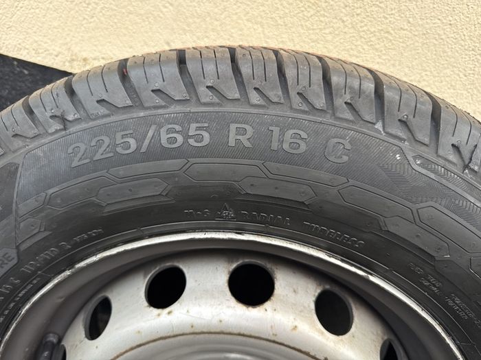 NEW van tyres 225/65 r16c UNIROYAL wheels for Renault Master