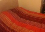 Duvet cover and 2 pillowcases.
