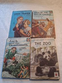 4 X 1950's Ladybird books