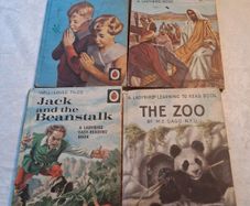 4 X 1950's Ladybird books