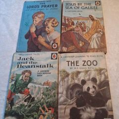 4 X 1950's Ladybird books