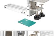 Aluminum Alloy Stainless Steel H Gear Shifter Fixture Clamp Mounting Bracket Steering Wheel Racing Game Gear Lever Fix Jig