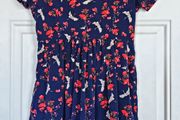 Louche Oriental Bird Dress Size 10
