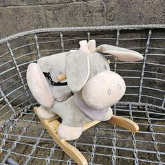 Nattou The donkey's Rocking Animal, 10 to 36 Months, 60 x 36 x 50 cm, Cappuccino, Beige