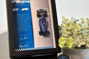 Williams F1 Frame with Carlos Sainz 1:64 Replica