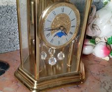 Vintage hermle quartz carriage clock xxfor mendingxx