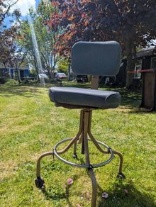 Industrial Drafting Stool