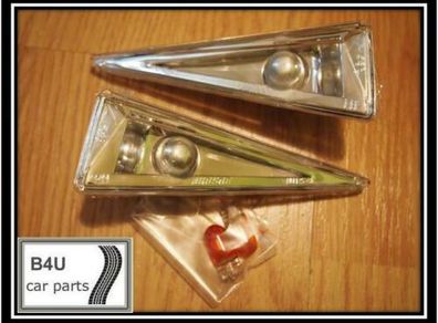 Silver Side Light Repeater Indicators Renault Espace Megane Scenic Vel Satis