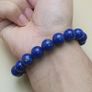 Top Quality Lapis Lazuli Gemstones Beads Bracelet Image 7