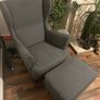 IKEA Strandmon - Armchair & Ottoman Image 3