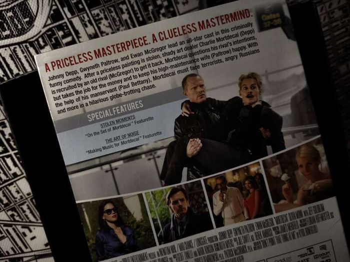 Mortdecai ! DVD ! with Slipcase ! Sealed ! 2015 ! Johnny Depp !