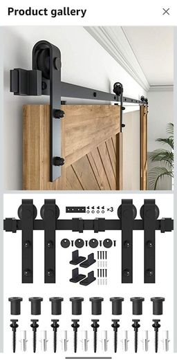 sliding door bracket