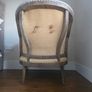 LIKE NEW Sherlock Buttoned Belgian Soft Twill Armchair RRP717euro Image 4