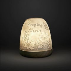 Tall Tealight Dome - Amazing Mum