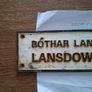 Lansdowne Road Bothar Lansdun Road Sign Image 2