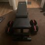 Adjustable Dumbbells + Bench Image 5