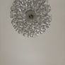 chrome hanging ceiling light Image 2