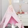 Teepee pink tent Image 4