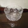 Large Vintage Bohemian Quality Crystal Pinwheel Bowl Gorey Town Image 3