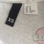 White Cropped T-shirt Size XS Image 2