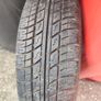 165/65r14 opel Corsa rim good for  spare wheel ,needs a paint. the tire is in good condition 80% Image 5