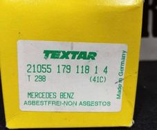 Mercedes-Benz 190 W201 Front Brake Pads TEXTAR T298 FF 2105517911814 (A10207)