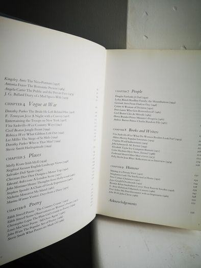 The Vogue bedside book 1st edition