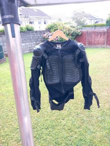 wulfsport motocross back and chest protector size L