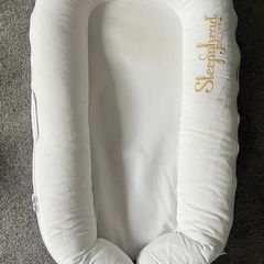 Sleepyhead Deluxe+ Pristine White Baby Pod, 0-8 months