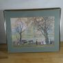 Pair of Helen Bradley Framed Prints - Vintage Edwardian Scenes - 47cm x 38cm Image 2