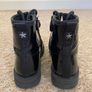 Next Girls Black Patent Boots. Size 12.5. See 2 pics Image 2