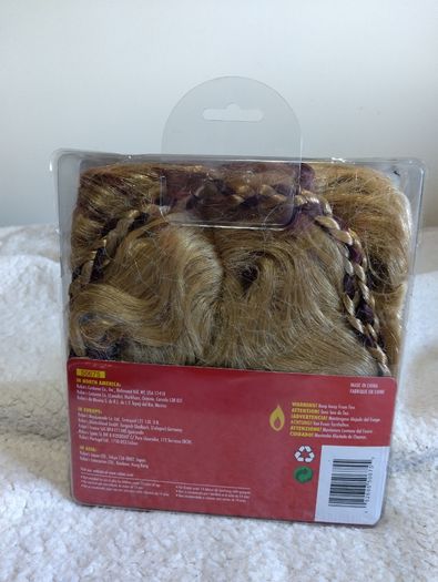 Medieval Maiden Fancy Dress Wig, New In Box