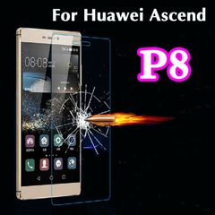 2 x Tempered Glass Protector For Huawei Ascend P8