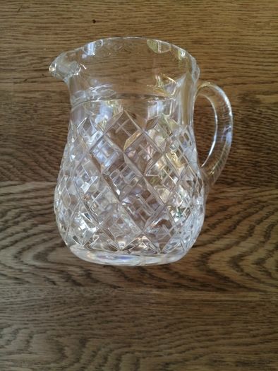 Crystal Jug 10cm h