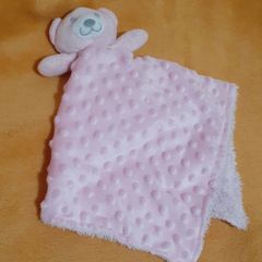 Pink Teddy Comforter