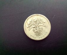 Old English Pound Coin