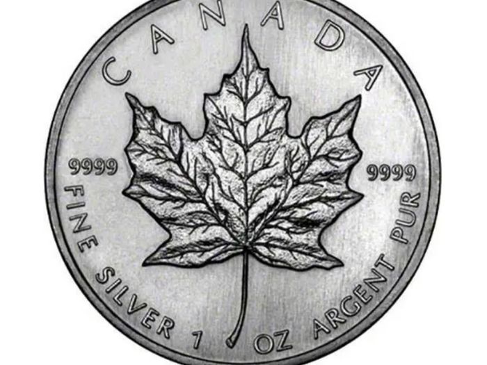 1988 Canada Silver Maple Leaf 1 oz Coin