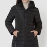 BNWT Jensen Women's Puffer Jacket Full Zip Long Sleeve Pockets Red Size S/M Image 10