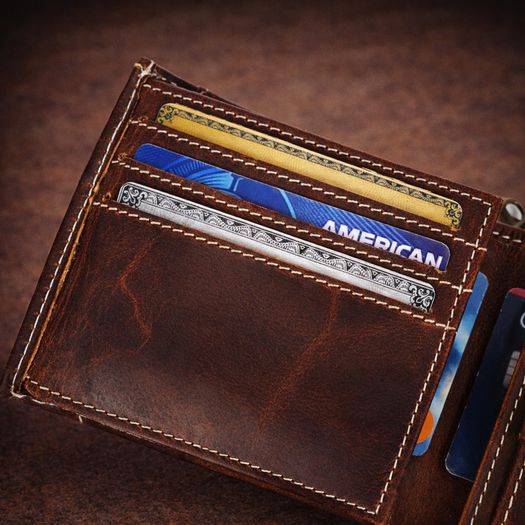 Genuine Leather Wallet Luxury Handmade RFID Secure Wallet